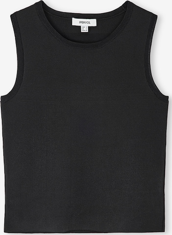 Ipekyol Top in Schwarz: Vorderseite