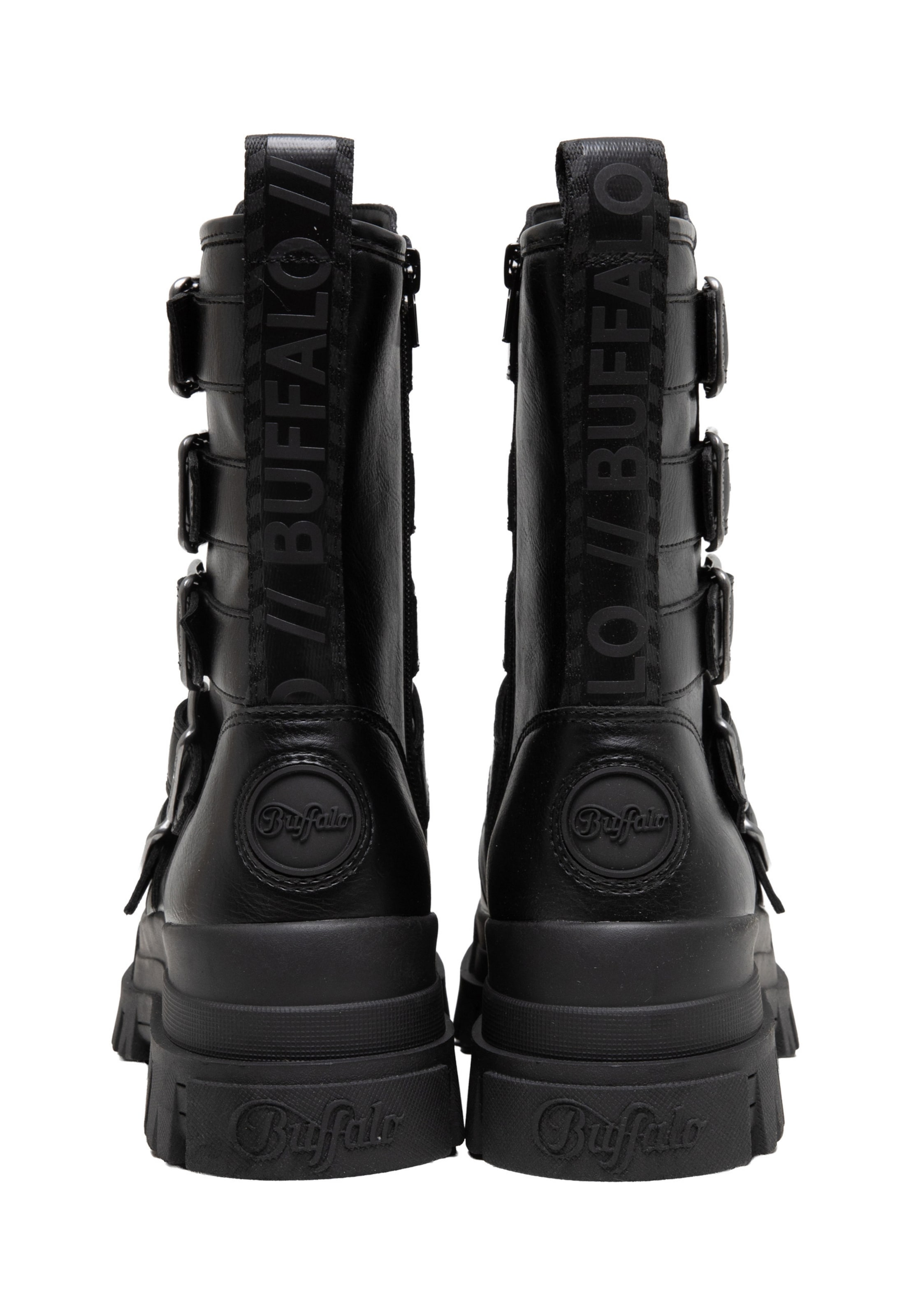 BUFFALO Boots 'Aspha' in Schwarz