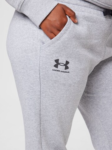 UNDER ARMOUR Tapered Sporthose in Grau