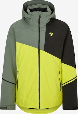 ZIENER Athletic Jacket 'Timpa' in Green: front