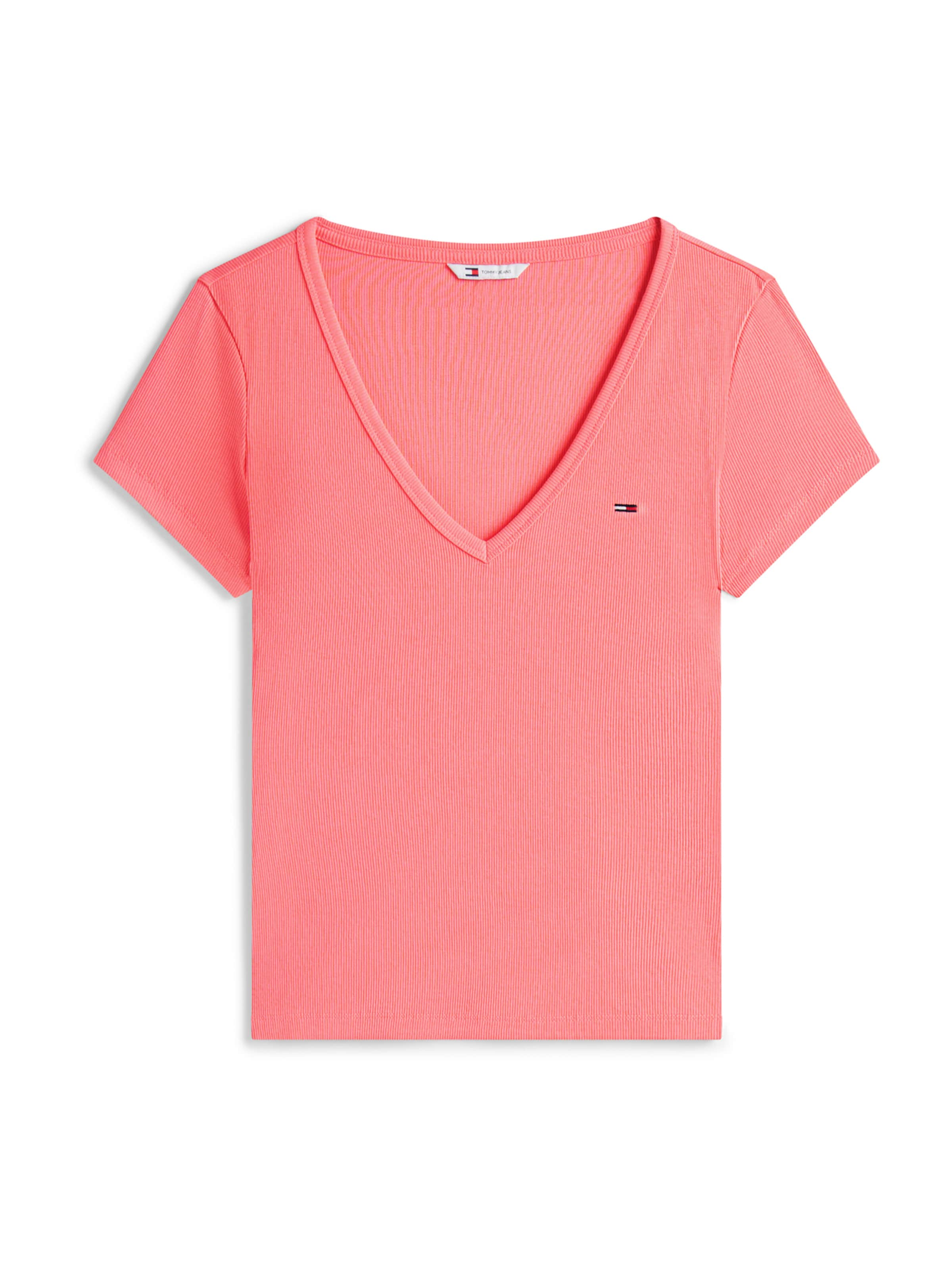 Tommy Jeans - Camiseta 'ESSENTIAL' en rosa: frente