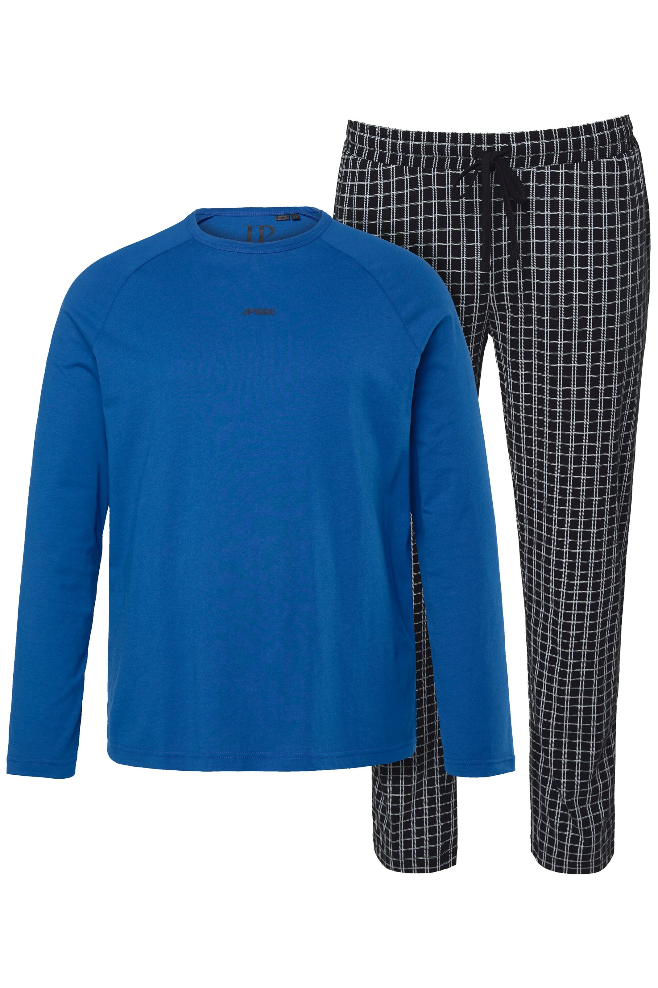 JP1880 Pyjama in Blau: Vorderseite