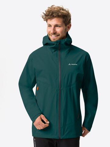 VAUDE Outdoorjas 'Croz' in Groen: voorkant