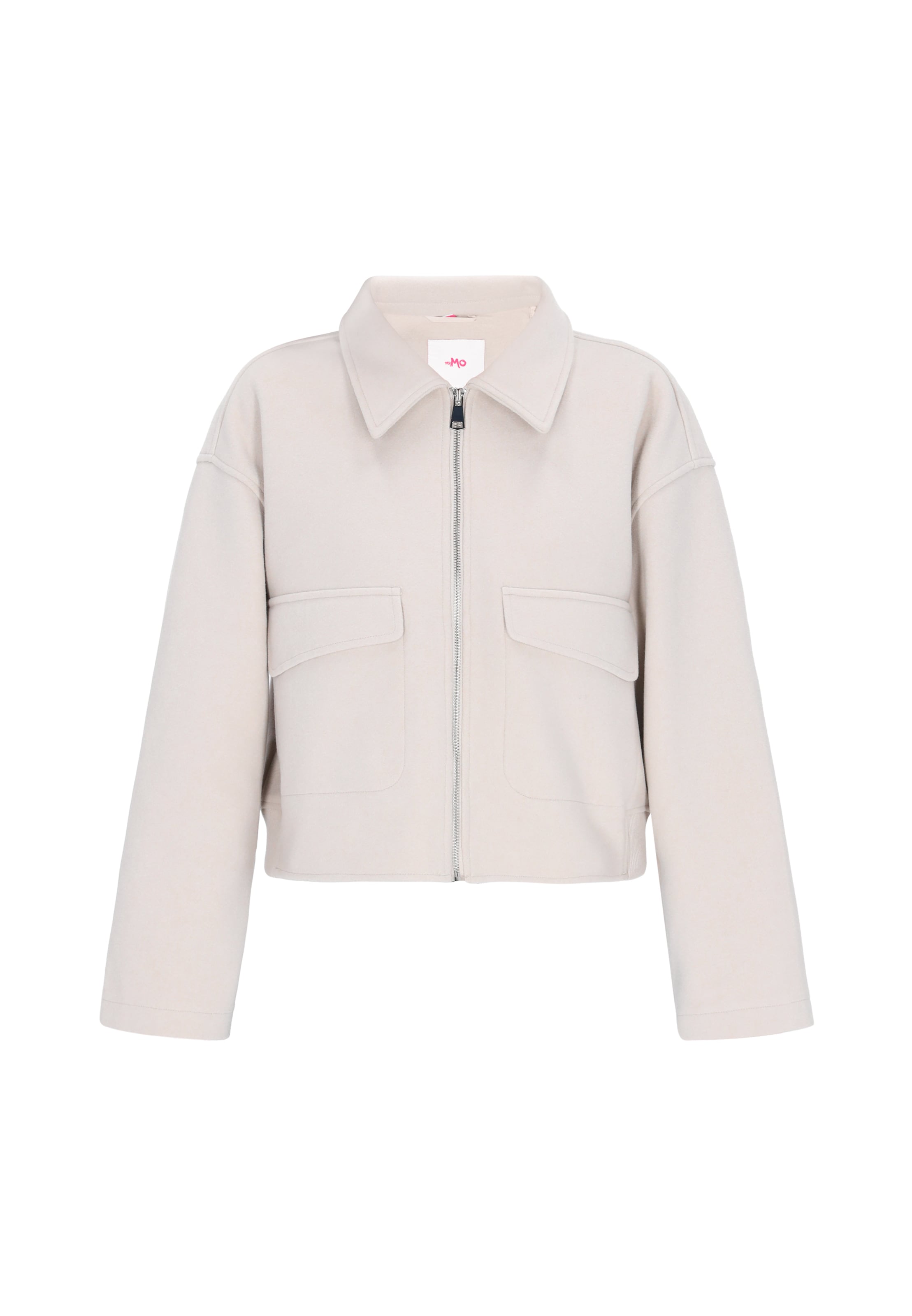 MYMO Between-season jacket 'Young Fashion' in White: front