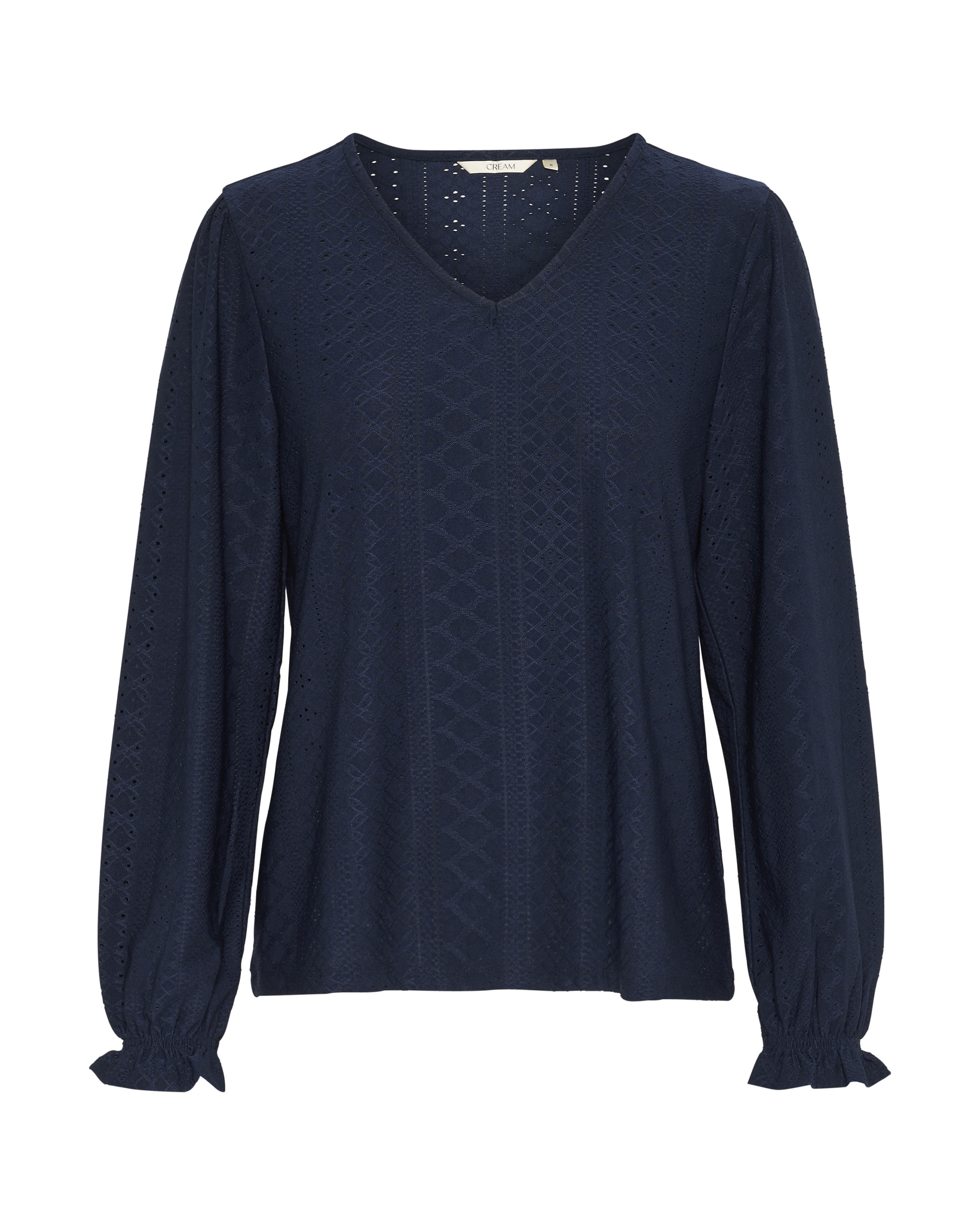 Cream Bluse  'Mianna' in Blau: Vorderseite