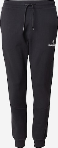 juoda Sergio Tacchini Siaurėjantis Sportinės kelnės 'BOLD 025': priekis