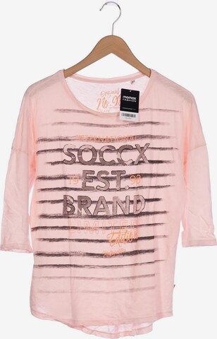 Soccx Langarmshirt M in Pink: predná strana