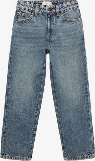Jeans MANGO KIDS pe albastru denim, Vizualizare produs
