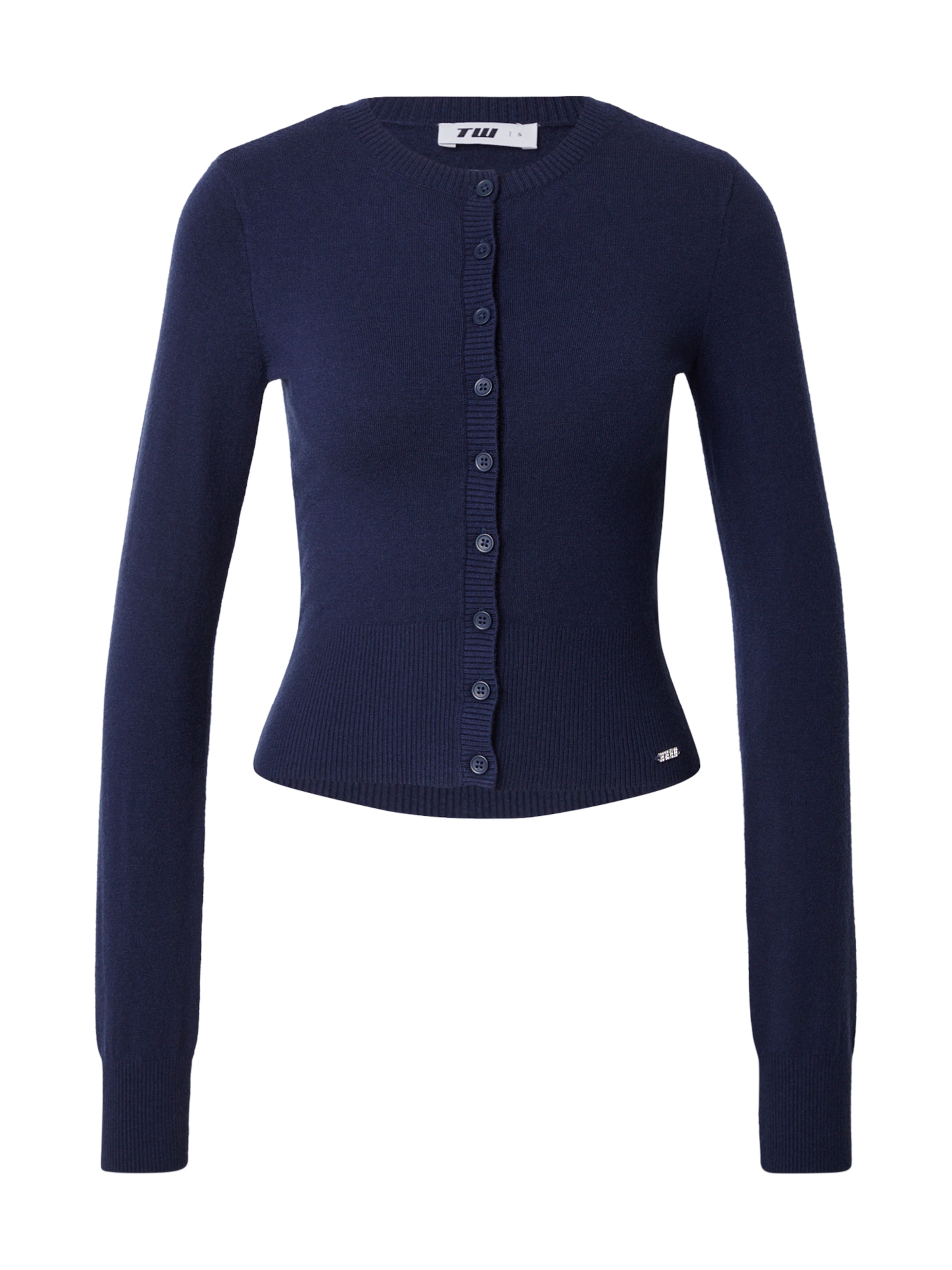Tally Weijl Kardigan – modrá: přední strana