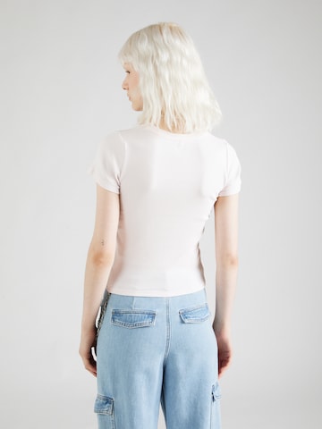 Tricou de la HOLLISTER pe roz