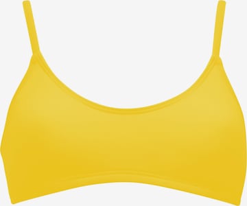 VIVID Bustier Bikinitoppi värissä keltainen: etupuoli