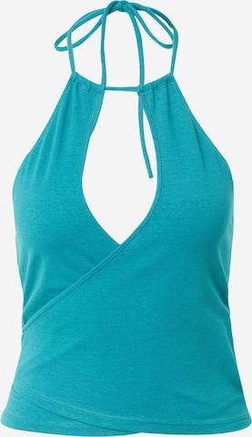 Top di Urban Classics in blu: frontale