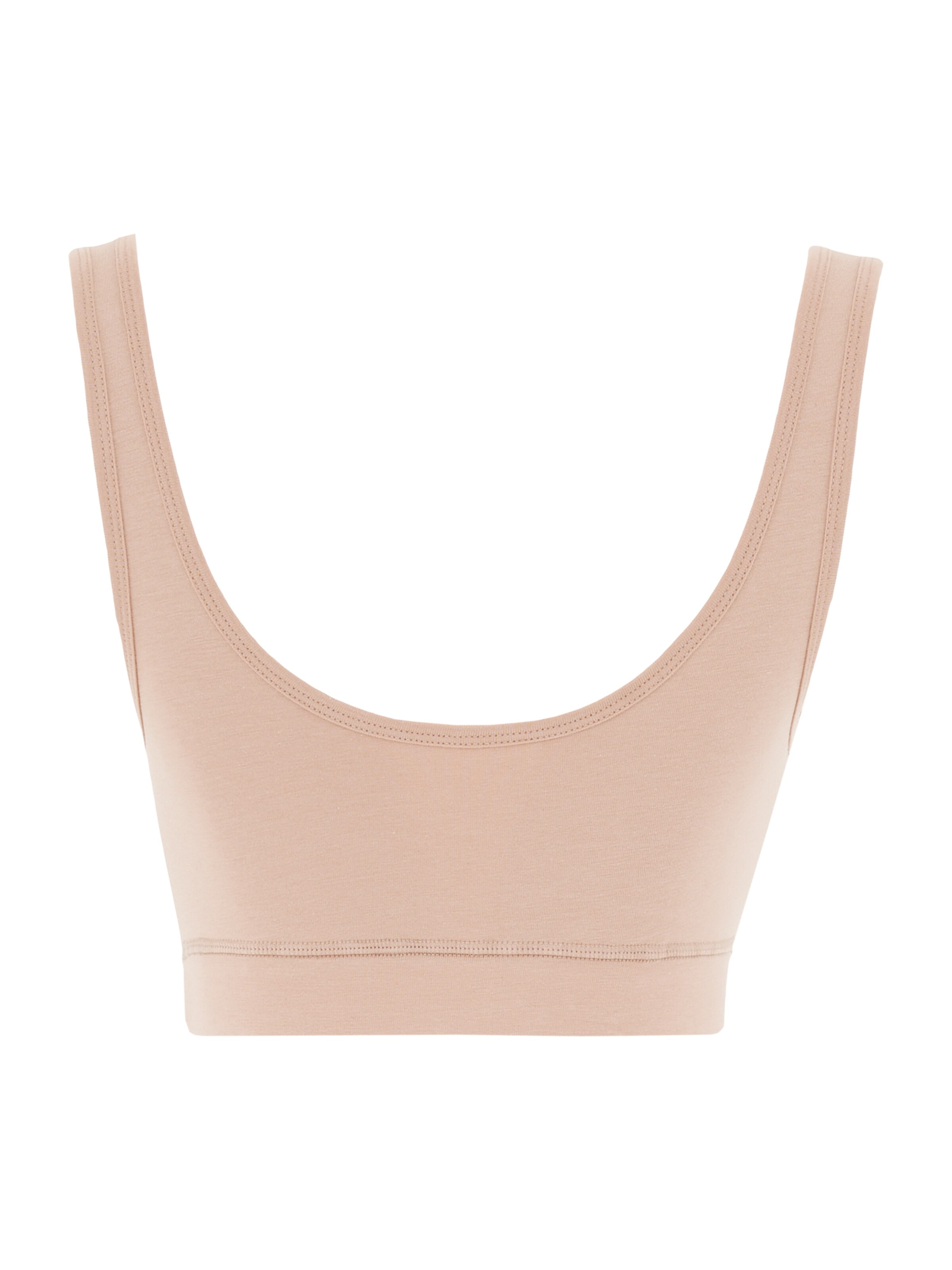 Organication Bralette Bra in Beige