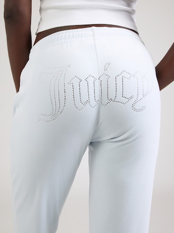 Juicy Coutureregular Hlače 'TINA' - plava boja