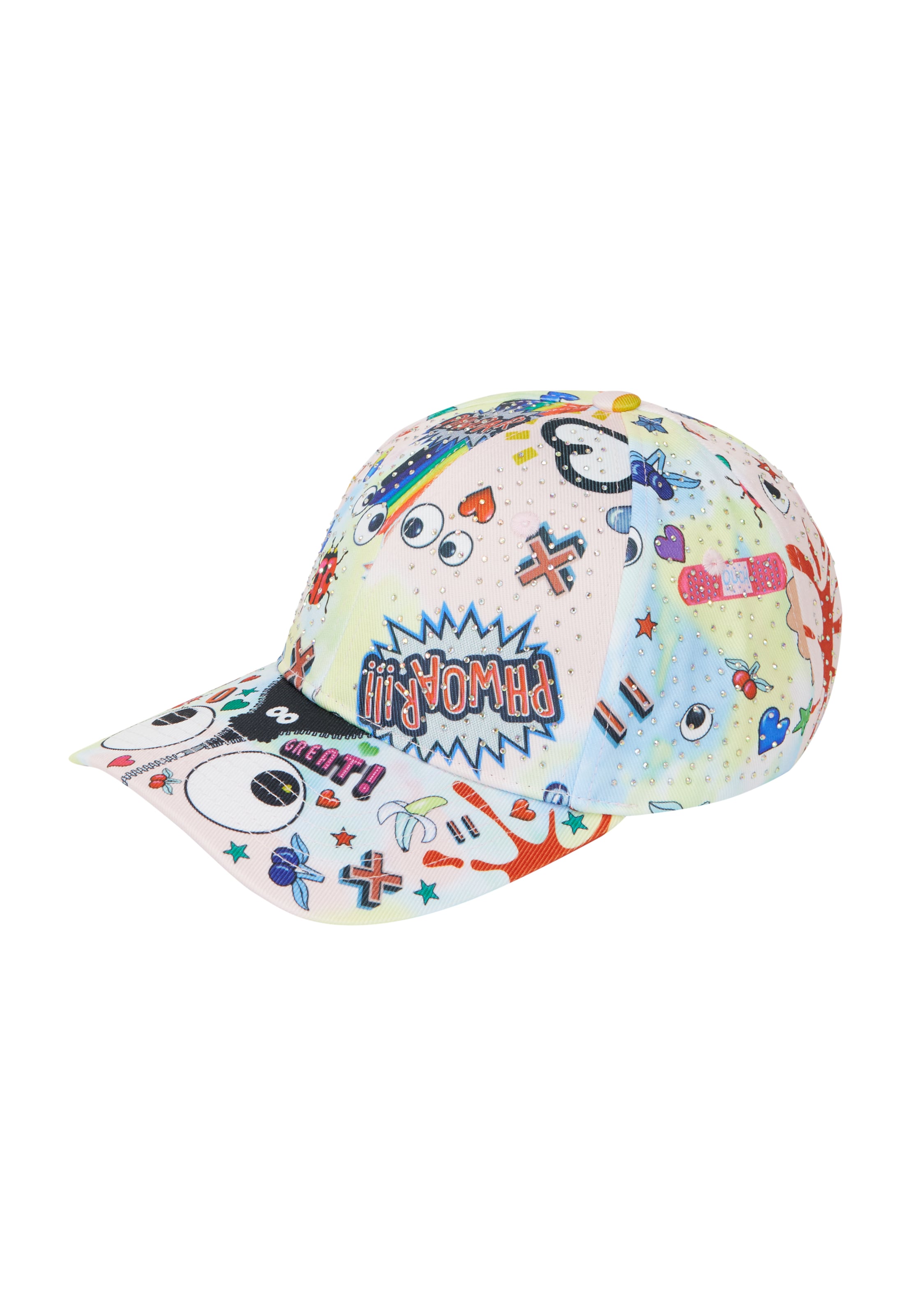 MYMO Kapa 'Pop Eyetheme' | bela barva: sprednja stran