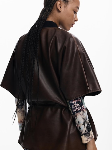 Desigual Cape in Brown