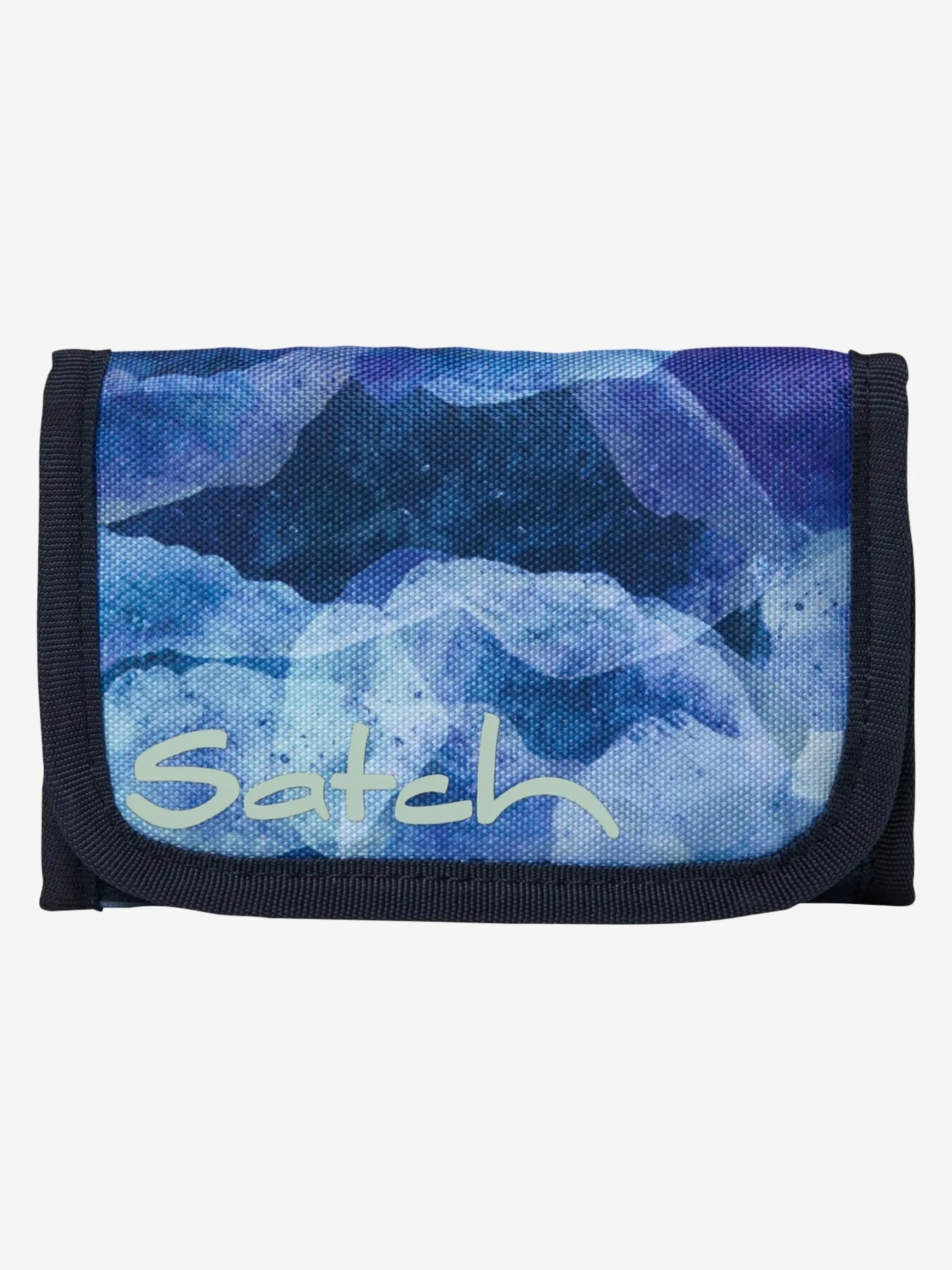 Satch Wallet 'Portemonnaie Geldbeutel' in Blue: front