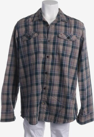 Tommy Jeans Button Up Shirt in XXL in Mixed colors: front