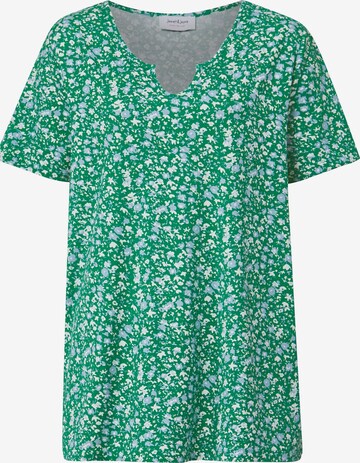 T-shirt Janet & Joyce en vert : devant