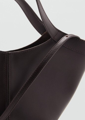 MANGO Shopper in Braun