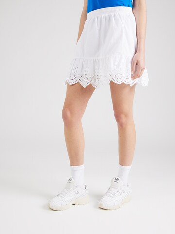 ONLY - Falda 'BONDI' en blanco: frente