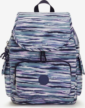 Zaino di KIPLING in blu: frontale