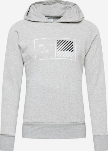 Superdry Athletic Sweatshirt in Grey: front