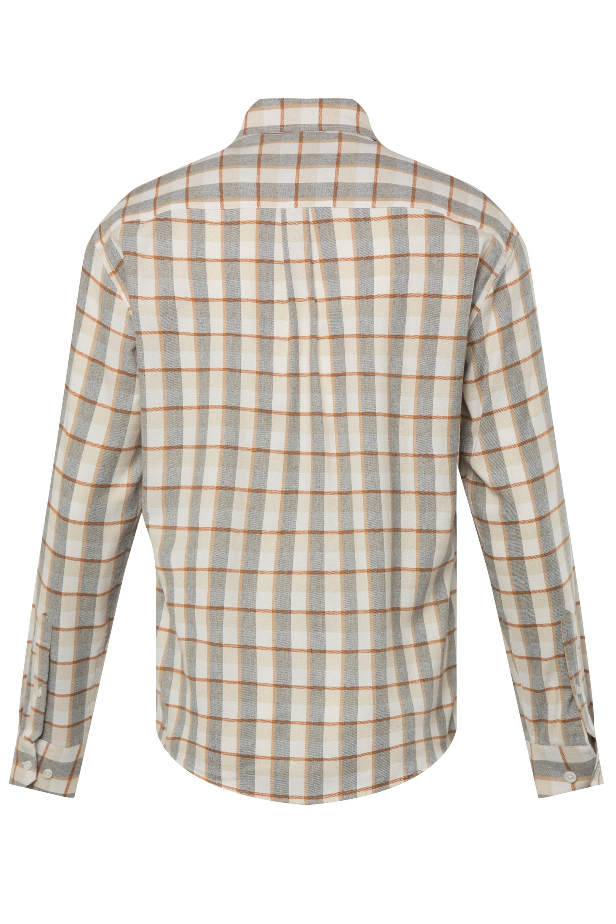 Men Plus Regular fit Overhemd in Beige