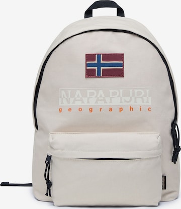 Zaino 'Hering' di NAPAPIJRI in bianco: frontale
