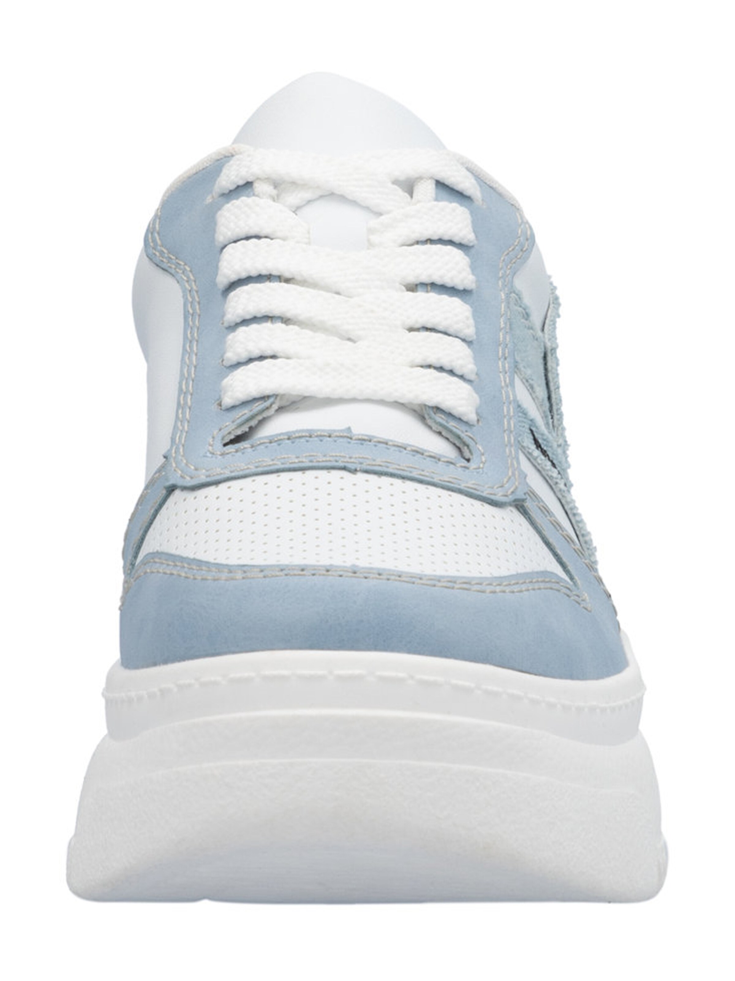 Rieker Ниски маратонки в синьо