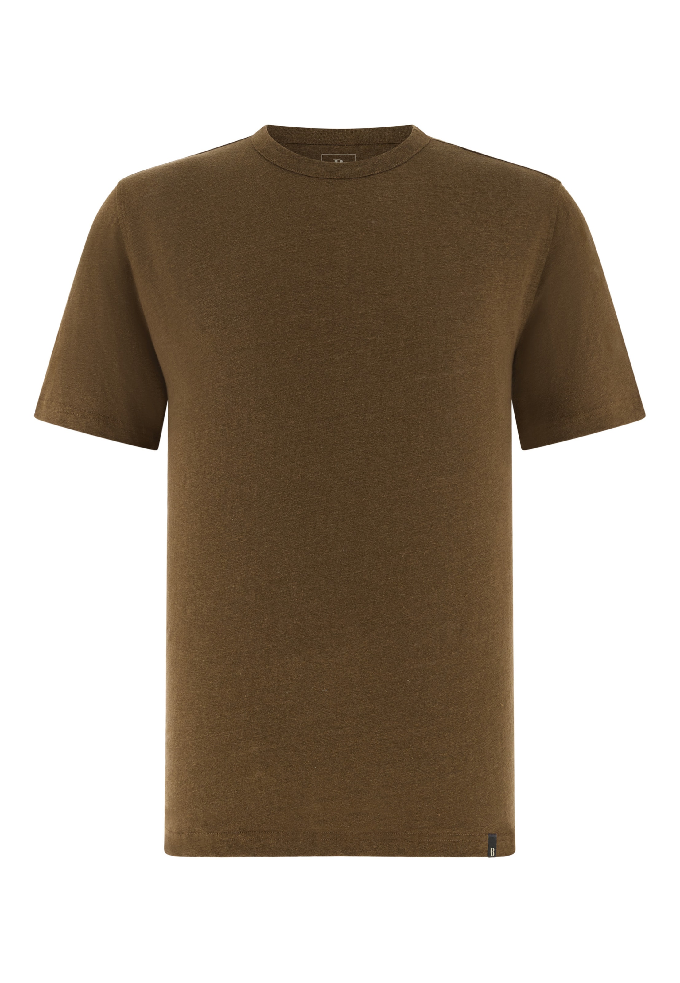 Boggi Milano Shirt in Bruin: voorkant