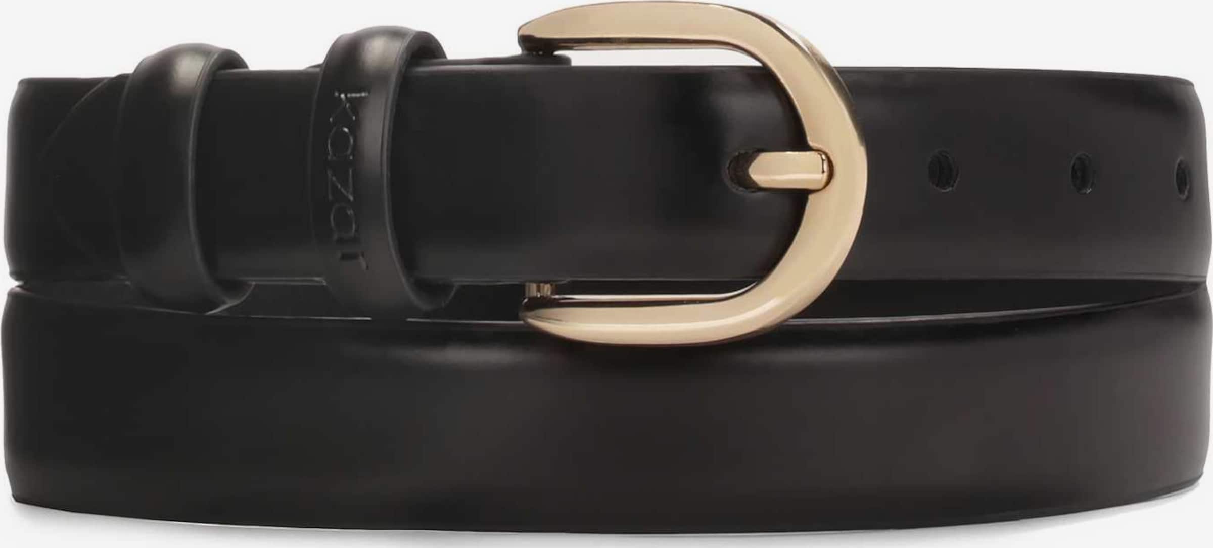 Kazar 100% LEATHER Belt Kazar PERKINS - Belt - dark brown/light brown/dark brown  main image 2