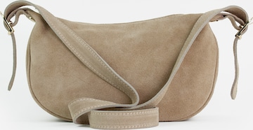 lePelou Schultertasche 'MINA' in Beige: Vorderseite