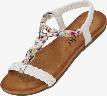 Palado by Sila Sahin Sandals 'Ubah' in White: front