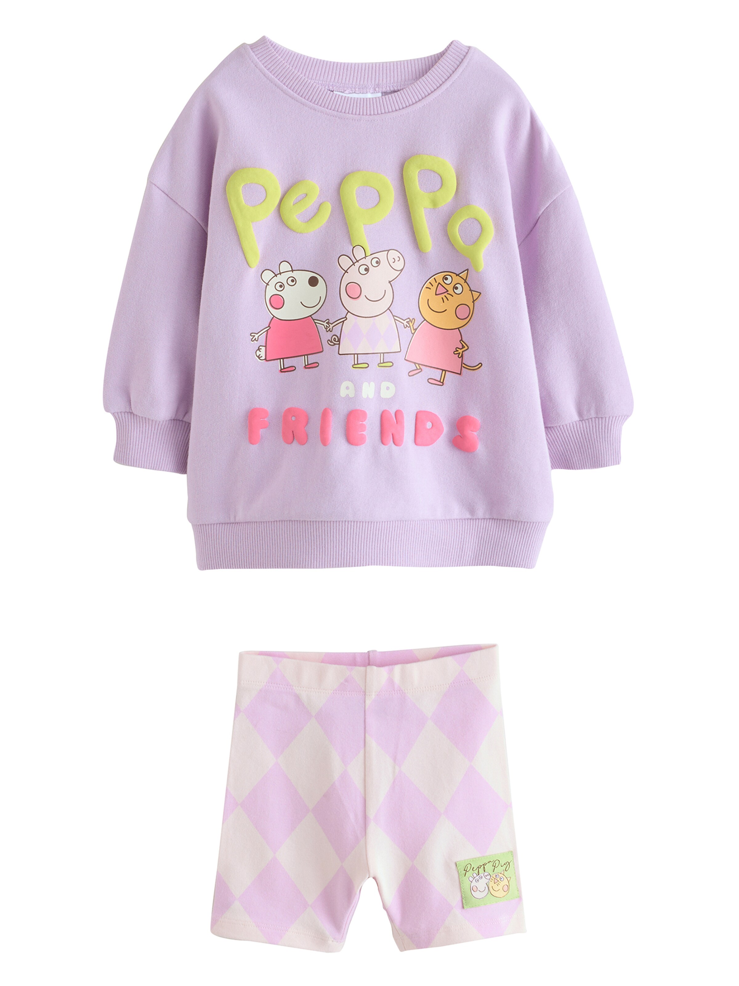 Next Set in Lila: Vorderseite