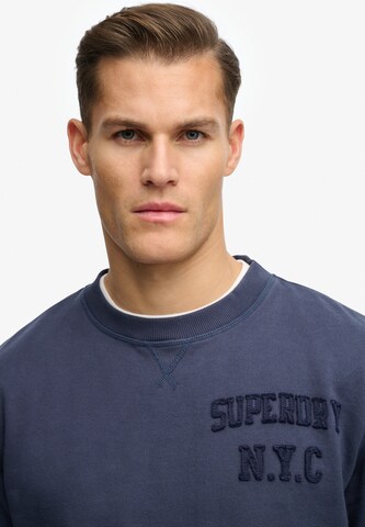 Sweat-shirt Superdry & Co en bleu