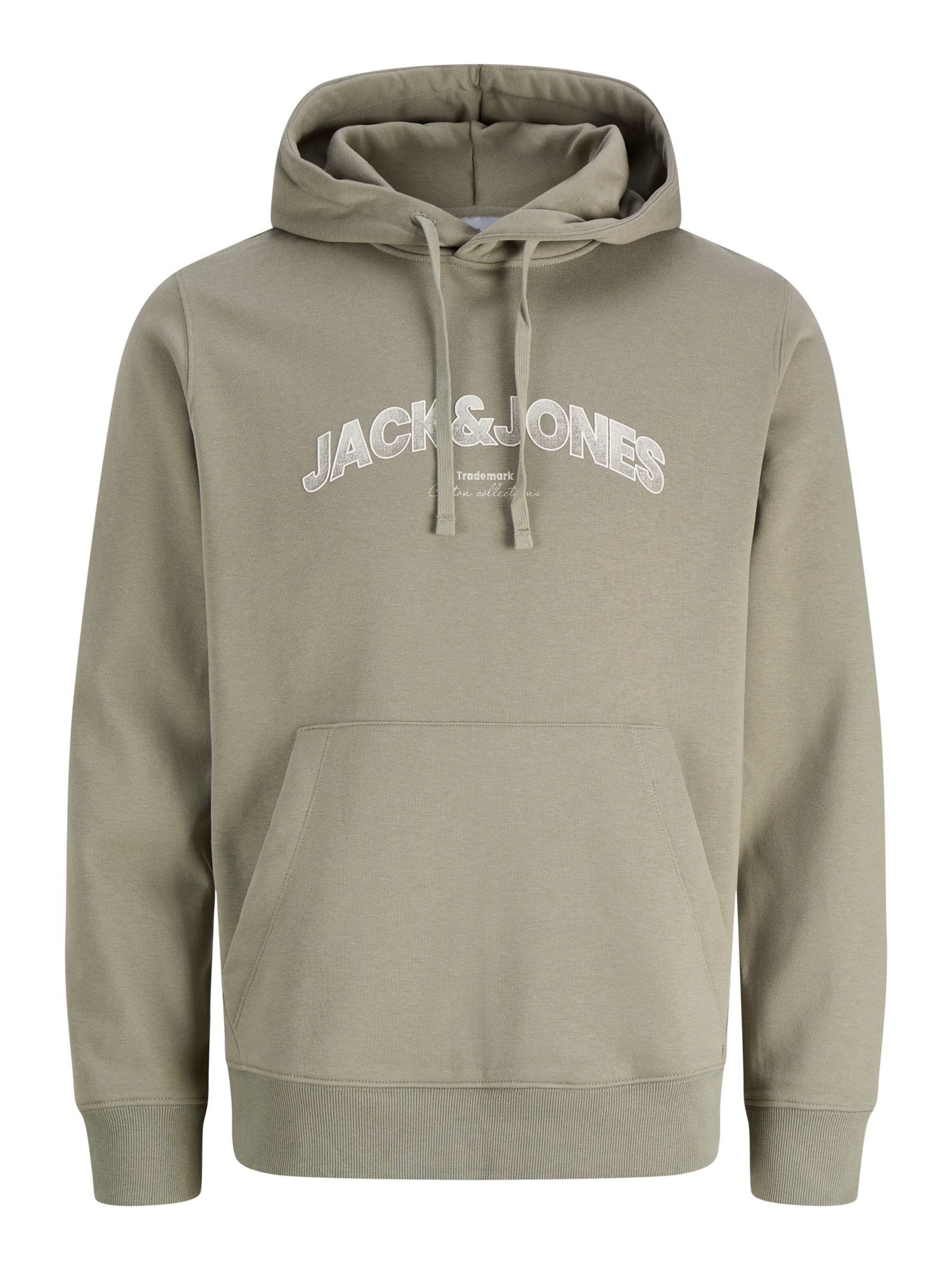 JACK & JONES Trui in Groen: voorkant