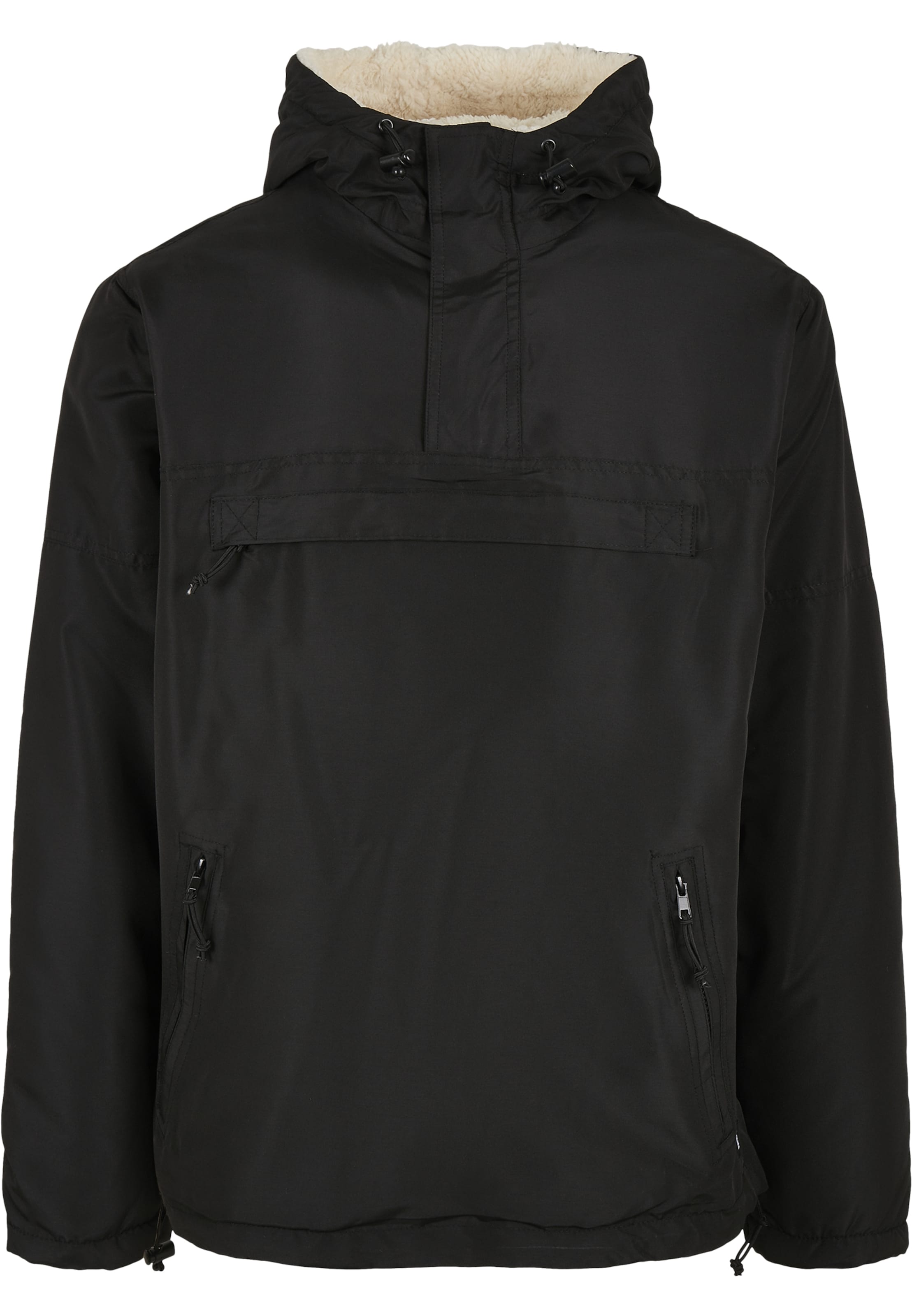 Männer Große Größen Brandit Funktionsjacke in Schwarz - MQ92538 Männer Große Größen Brandit Funktionsjacke in Schwarz - MQ92538