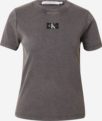 Calvin Klein Jeans Shirt in Grey: front