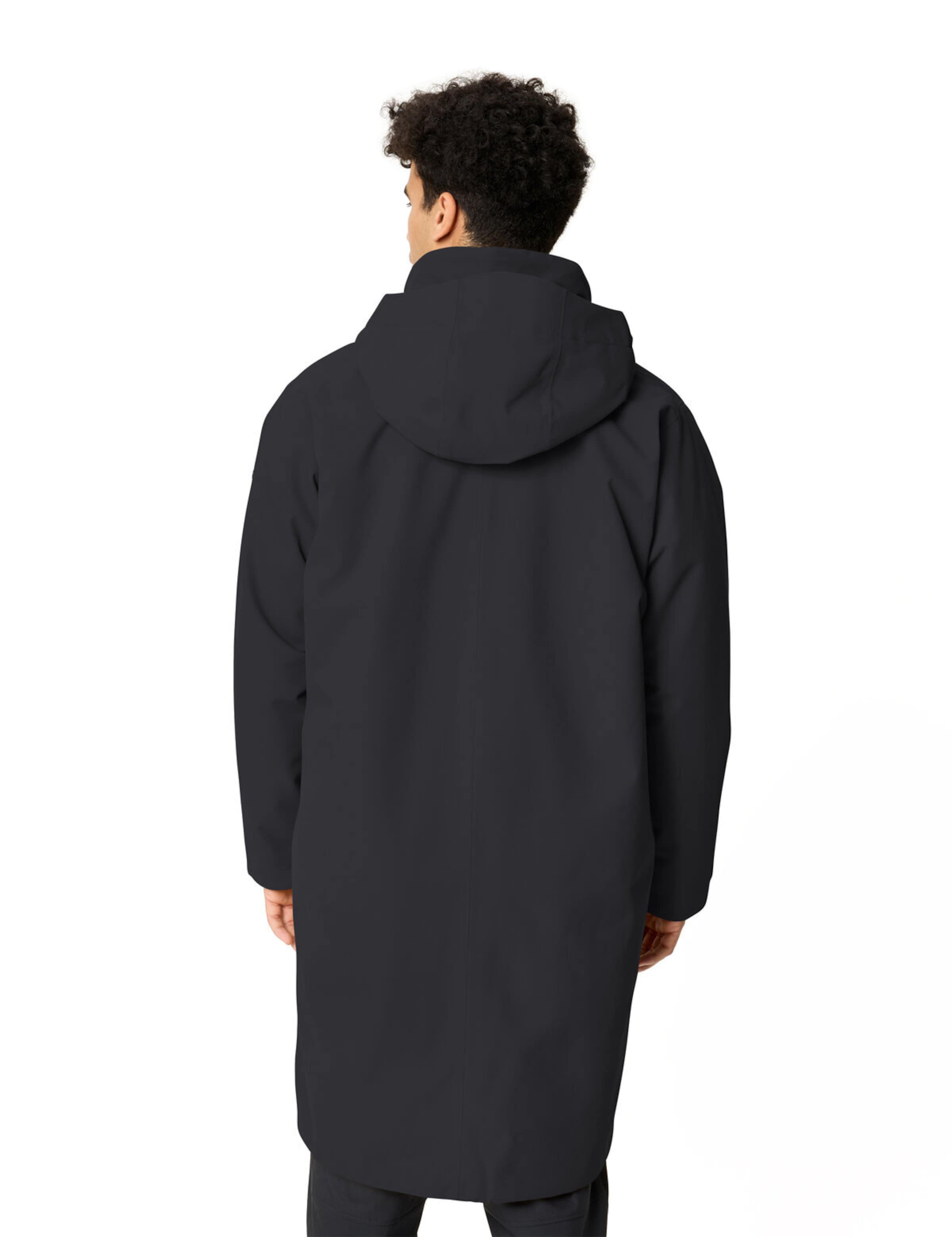 VAUDE Outdoormantel 'Coreway' in Zwart