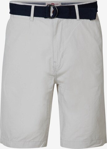 Petrol Industries Chino Pants in White: front