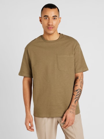 SELECTED HOMME Shirt 'SAUL' in Groen: voorkant
