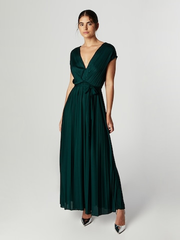 Guido Maria Kretschmer Women Evening Dress 'Sari' in Green: front