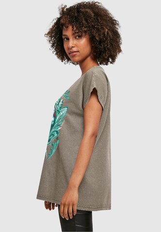 ABSOLUTE CULT T-Shirt 'Aquaman - Mera Crest' in Grün