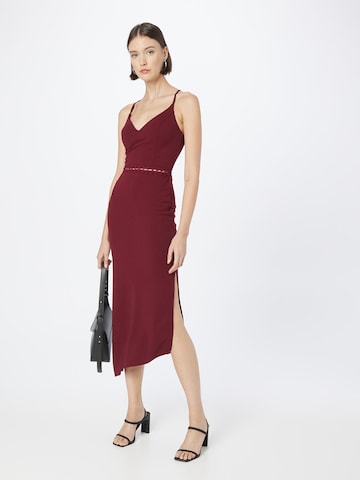 Skirt & Stiletto فستان 'ROMA' بلون أحمر