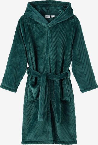 NAME IT Bathrobe in Green: front