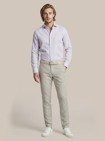 Steppin' out Regular fit Overhemd in Blauw: voorkant