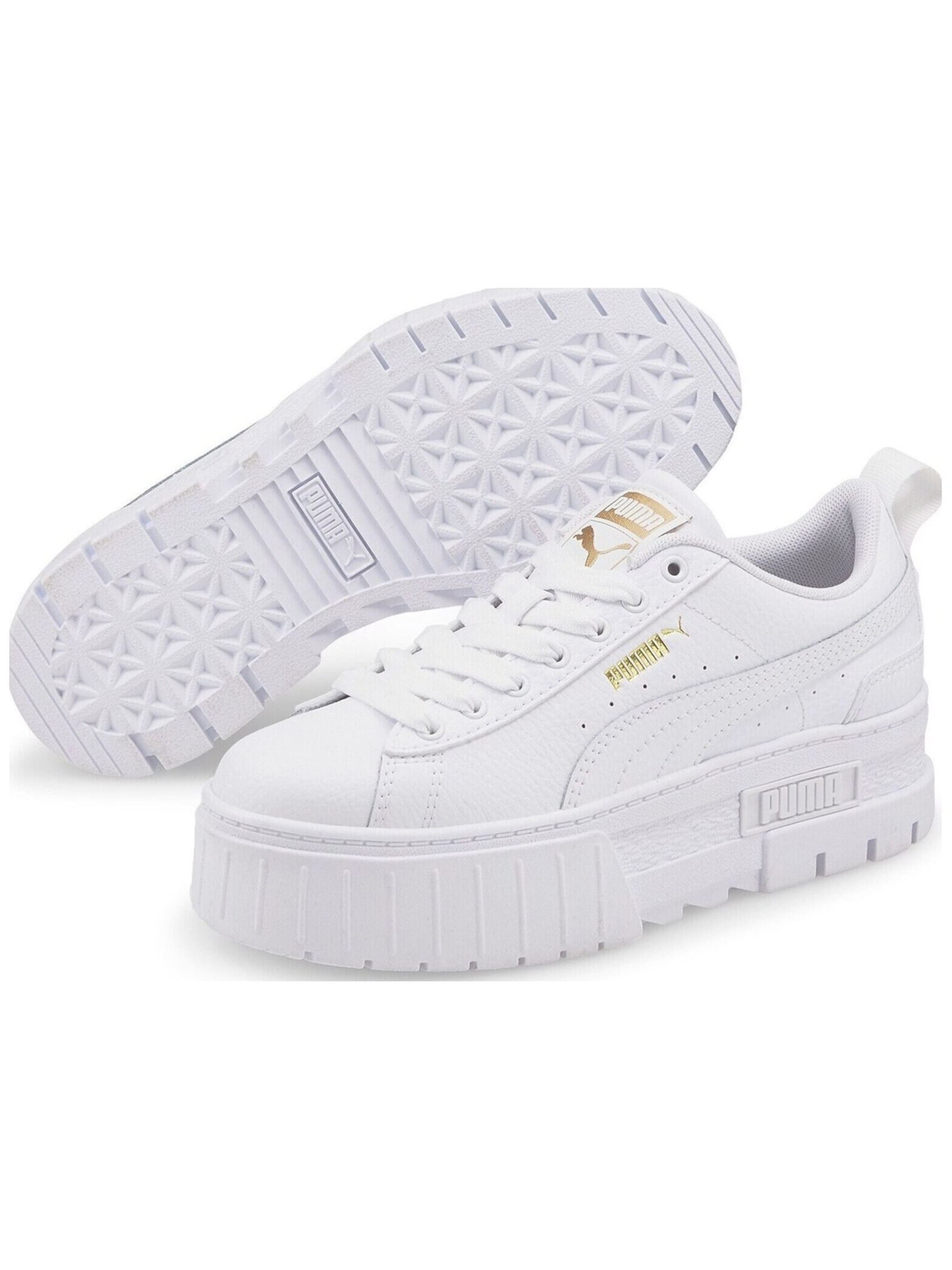 Sneaker bassa 'Puma Mayze Lth Jr' in 38,5 PUMA di colore bianco, Visualizzazione prodotti