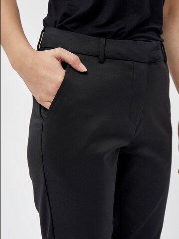 Effilé Pantalon chino 'Janika' Peppercorn en noir