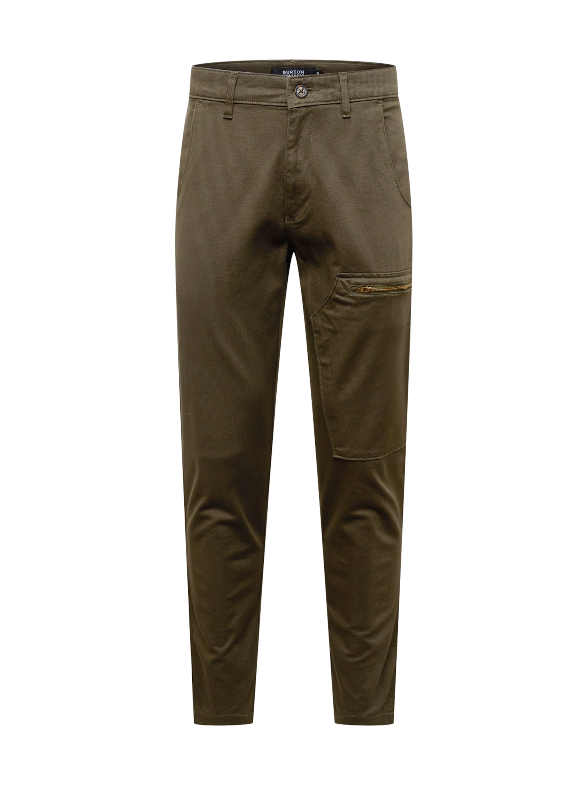 BURTON MENSWEAR LONDON Spodnie w kolorze zielony: przód